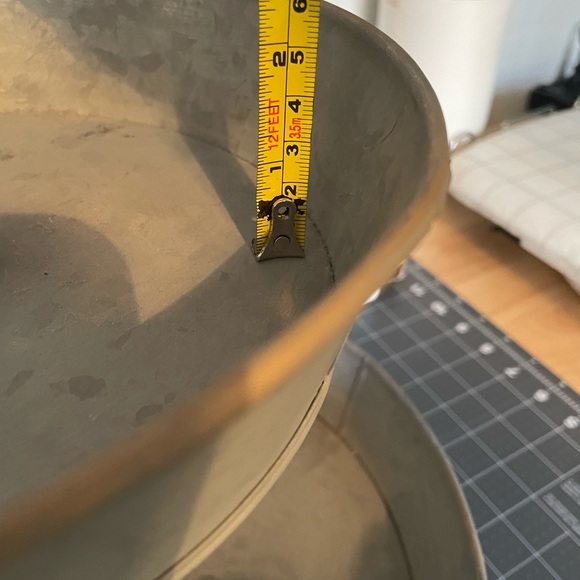 Galvanized 2 Tier Tray - Picture 8 of 10